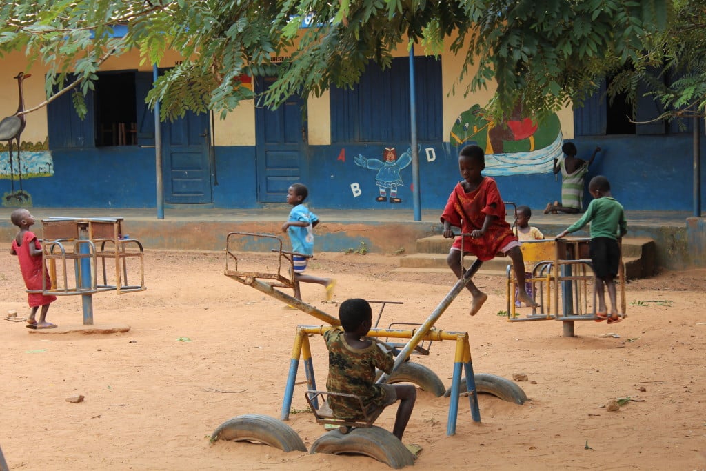 Ghana's Ministry of Education provides free basic education for children ages 4-15.