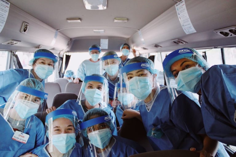 GB brigade highlights with Medical Brigades volunteers