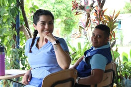 Volunteers from UW Medical Brigade smiling at camera in Panama 2018