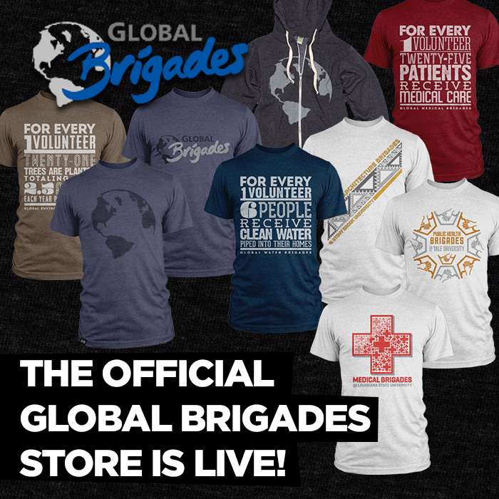 Official Global Brigades Store is Live!