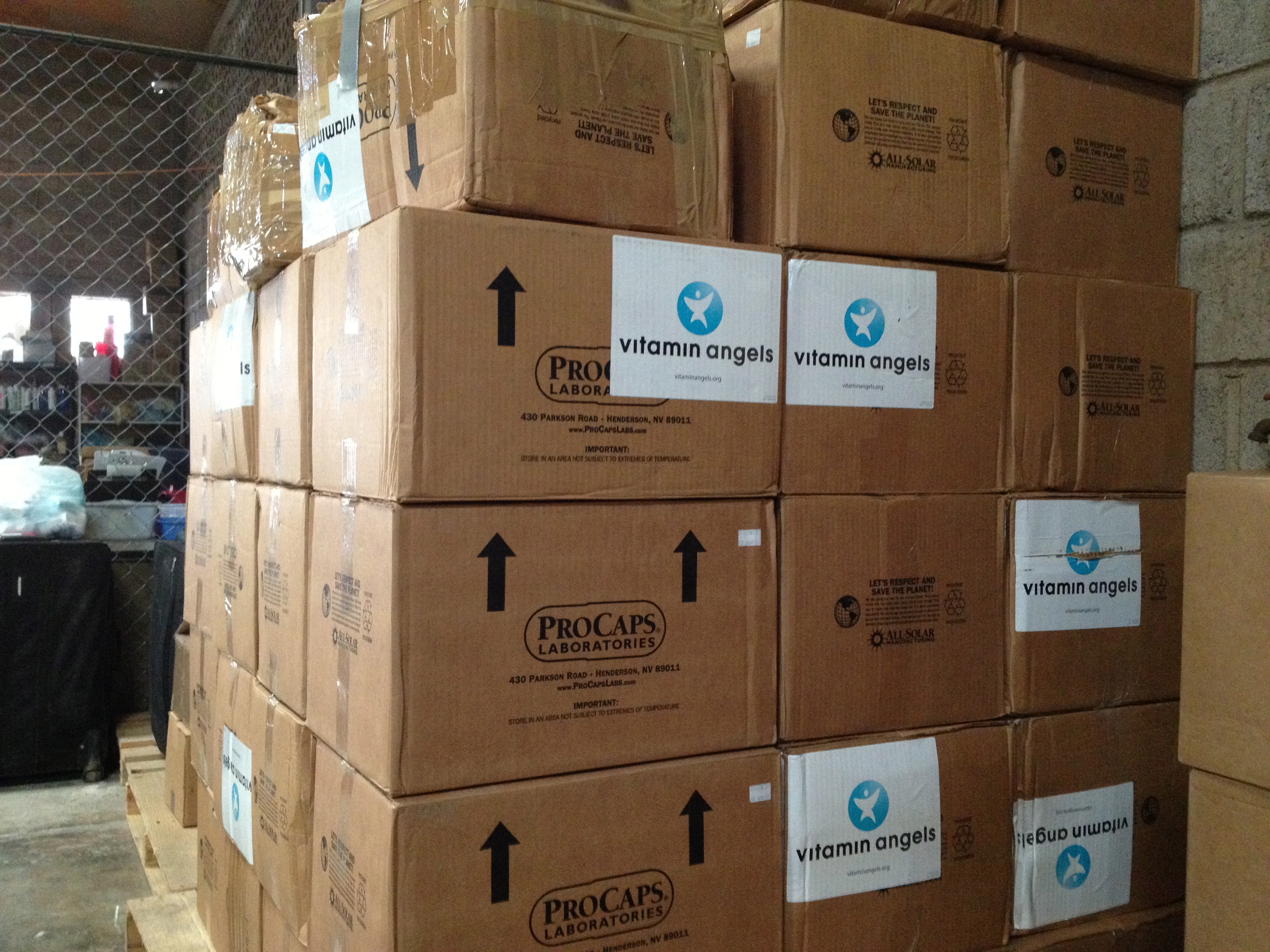 Amazing Donation of Over 10,000 Bottles of Vitamins for Pregnant Community Members!